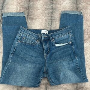 Nicole Miller Blue Cropped Women Jeans
